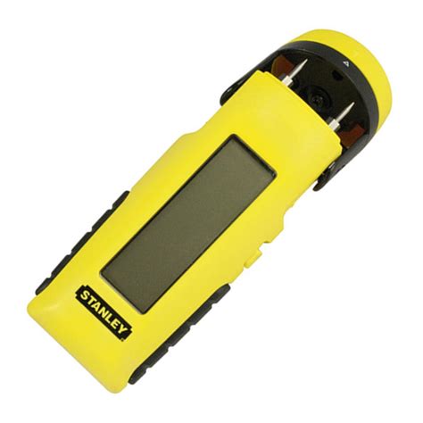 custom moisture meter stanley|stanley moisture meter manual.